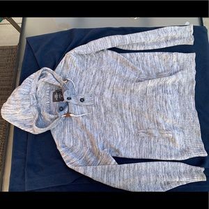 Marled Grey H&M LOGG Hoodie size L